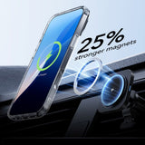 Folie de protectie ESR Classic Hybrid HaloLock Kickstand + Tempered Glass compatibil cu iPhone 16 Pro Max, Transparent