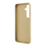 Husa de protectie Guess Glitter Script (GUHCS24MHGGSHD) compatibil cu Samsung Galaxy S24 Plus, Auriu