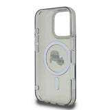 Husa de protectie Karl Lagerfeld IML MagSafe (KLHMP16LHLSKCK) compatibil cu iPhone 16 Pro, Metal Karl&Choupette Head