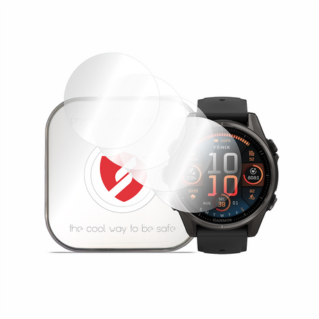 Folie de protectie smartwatch Smart Protection Premium Classic (set de 4) compatibil cu Garmin Fenix 8 47mm, Transparent
