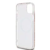 Husa de protectie Guess IML GCube MagSafe (GUHMP15MHGCUSTGW) compatibil cu iPhone 15 Plus, Maro