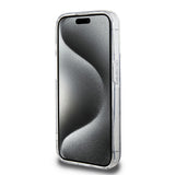 Husa de protectie Guess IML GCube MagSafe (GUHMP15LHGCUSTGK) compatibil cu iPhone 15 Pro, Negru