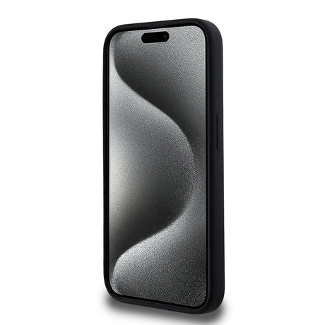 Husa de protectie Karl Lagerfeld compatibil cu iPhone 15 Pro, Negru