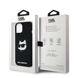 Husa de protectie Karl Lagerfeld Silicone MagSafe (KLHMP15MSCHPPLK) compatibil cu iPhone 15 Plus, Choupette Head