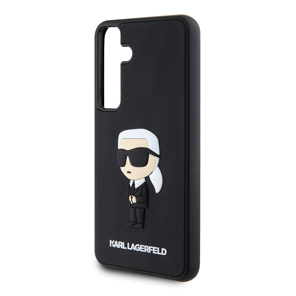 Husa de protectie Karl Lagerfeld 3D Design (KLHCS24M3DRKINK) compatibil cu Samsung Galaxy S24 Plus, Rubber Ikonik