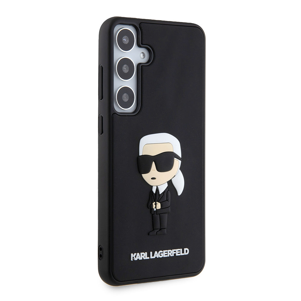 Husa de protectie Karl Lagerfeld 3D Design (KLHCS24M3DRKINK) compatibil cu Samsung Galaxy S24 Plus, Rubber Ikonik