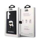 Husa de protectie Karl Lagerfeld 3D Design (KLHCS24M3DRKINK) compatibil cu Samsung Galaxy S24 Plus, Rubber Ikonik