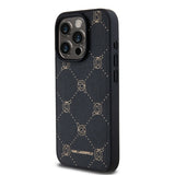 Husa de protectie Karl Lagerfeld Leather MagSafe (KLHMP15LPGKHPHK) compatibil cu iPhone 15 Pro, Karl Head