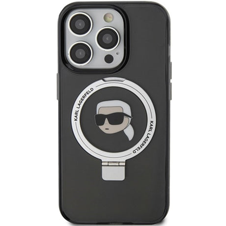 Husa de protectie Karl Lagerfeld compatibil cu iPhone 15 Pro, Negru