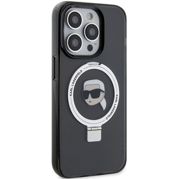 Husa de protectie Karl Lagerfeld compatibil cu iPhone 15 Pro, Negru