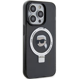 Husa de protectie Karl Lagerfeld compatibil cu iPhone 15 Pro, Negru