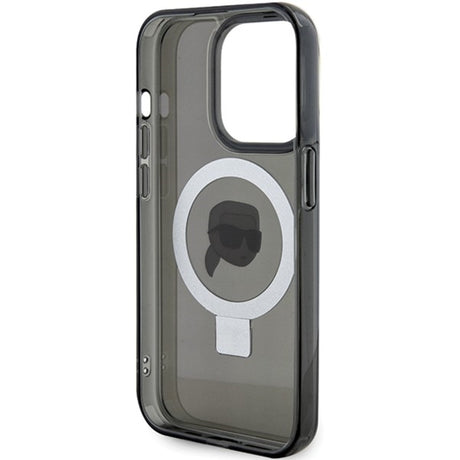 Husa de protectie Karl Lagerfeld compatibil cu iPhone 15 Pro, Negru