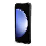 Husa de protectie Karl Lagerfeld Saffiano Gripstand (KLHCS24MGSAKCPK) compatibil cu Samsung Galaxy S24 Plus, Karl&Choupette