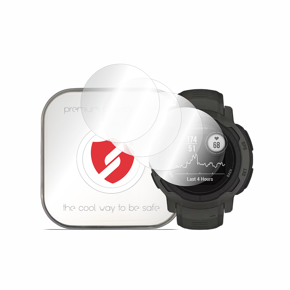 Folie de protectie smartwatch Garmin Instinct 2, Transparent