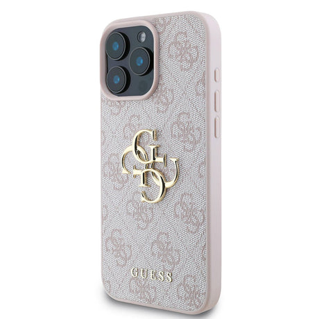Guess Hardcase 4G Big Logo rózsaszín husă pentru iPhone 16 Pro