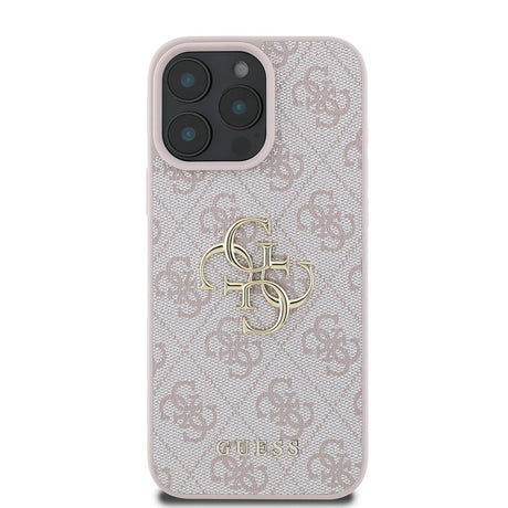Guess Hardcase 4G Big Logo rózsaszín husă pentru iPhone 16 Pro