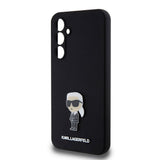 Husa de protectie Karl Lagerfeld Silicone (KLHCS23FEMHKNPK) compatibil cu Samsung Galaxy S23 FE, Ikonik Metal Pin