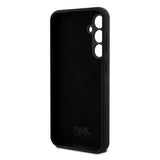 Husa de protectie Karl Lagerfeld Silicone (KLHCS23FEMHKNPK) compatibil cu Samsung Galaxy S23 FE, Ikonik Metal Pin