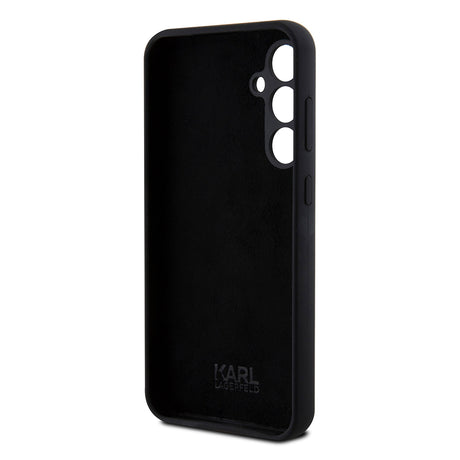 Husa de protectie Karl Lagerfeld Silicone (KLHCS23FEMHKNPK) compatibil cu Samsung Galaxy S23 FE, Ikonik Metal Pin