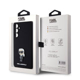 Husa de protectie Karl Lagerfeld Silicone (KLHCS23FEMHKNPK) compatibil cu Samsung Galaxy S23 FE, Ikonik Metal Pin