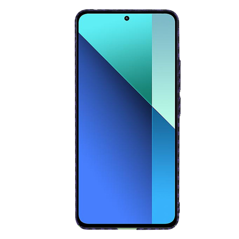 Husa de protectie Techsuit Carbonite FiberShell compatibil cu Xiaomi Redmi Note 13 4G, Mov