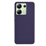 Husa de protectie Techsuit Carbonite FiberShell compatibil cu Xiaomi Redmi Note 13 4G, Mov