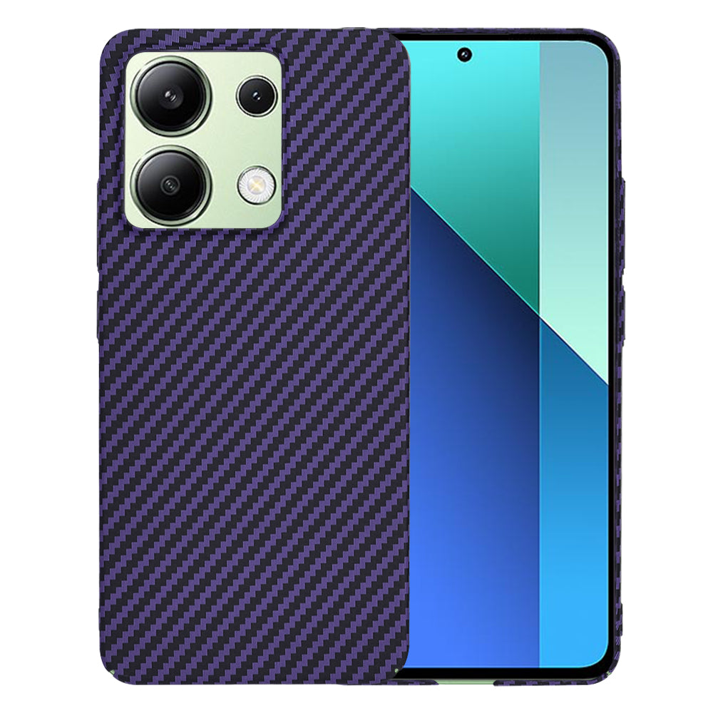 Husa de protectie Techsuit Carbonite FiberShell compatibil cu Xiaomi Redmi Note 13 4G, Mov