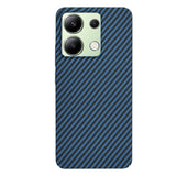 Husa de protectie Techsuit Carbonite FiberShell compatibil cu Xiaomi Redmi Note 13 4G, Cyan
