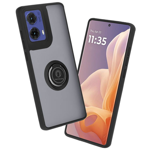 Husa de protectie Techsuit Glinth compatibil cu Motorola Moto G85, Negru