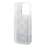 Husa de protectie Karl Lagerfeld Hardcase Liquid Glitter (KLHCP14LLMNMK) compatibil cu iPhone 14 Pro, Monogram