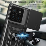 Husa de protectie Techsuit CamShield Series compatibil cu Xiaomi 14T, Negru