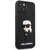 Husa de protectie Karl Lagerfeld 3D Design (KLHCP14M3DRKINK) compatibil cu iPhone 14 Plus, Rubber Ikonik