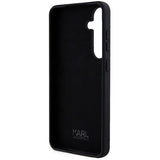 Husa de protectie Karl Lagerfeld Silicone (KLHCS24MSNIKBCK) compatibil cu Samsung Galaxy S24 Plus, Ikonik