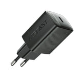 Incarcator Acefast (A104), USB-C, PD25W, GaN Technology, Fast Charging Compatibility, Negru