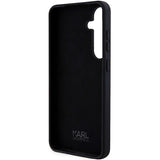 Husa de protectie Karl Lagerfeld Silicone (KLHCS24SSNIKBCK) compatibil cu Samsung Galaxy S24, Ikonik