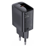 Incarcator Acefast (A82), Type-C, GaN Technology, PD20W, Supports Fast Charging, Negru