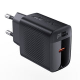 Incarcator Acefast (A82), Type-C, GaN Technology, PD20W, Supports Fast Charging, Negru