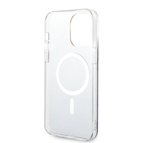 Husa de protectie Guess IML 4G MagSafe (GUHMP16SH4STK) compatibil cu iPhone 16, Negru