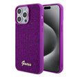 Husa de protectie Guess Disco Metal Script (GUHCP15XPMSDGSF) compatibil cu iPhone 15 Pro Max, Fuchsia