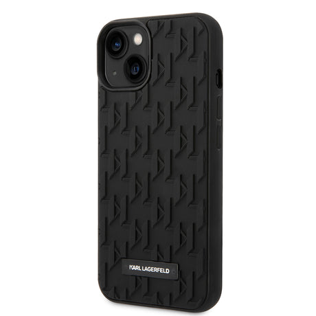 Husa de protectie Karl Lagerfeld 3D Design (KLHCP14MRUPKLPK) compatibil cu iPhone 14 Plus, Monogram