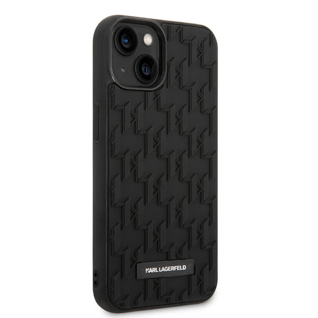 Husa de protectie Karl Lagerfeld 3D Design (KLHCP14MRUPKLPK) compatibil cu iPhone 14 Plus, Monogram