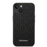 Husa de protectie Karl Lagerfeld 3D Design (KLHCP14MRUPKLPK) compatibil cu iPhone 14 Plus, Monogram