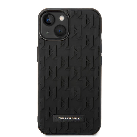 Husa de protectie Karl Lagerfeld 3D Design (KLHCP14MRUPKLPK) compatibil cu iPhone 14 Plus, Monogram
