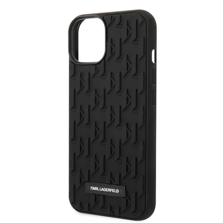 Husa de protectie Karl Lagerfeld 3D Design (KLHCP14MRUPKLPK) compatibil cu iPhone 14 Plus, Monogram