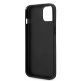 Husa de protectie Karl Lagerfeld Saffiano (KLHCP14MSAPKHG) compatibil cu iPhone 14 Plus, Argintiu Karl`S Head