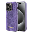 Husa de protectie Guess Sequin Script Metal (GUHCP15LPSFDGSU) compatibil cu iPhone 15 Pro, Mov