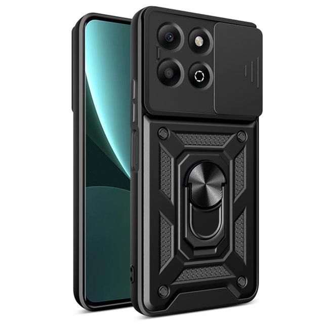 Husa de protectie Techsuit CamShield Series compatibil cu Honor X6b, Negru