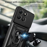 Husa de protectie Techsuit CamShield Series compatibil cu Honor X6b, Negru