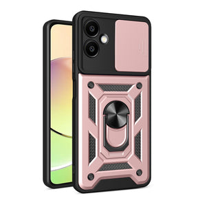 Husa de protectie Techsuit CamShield Series compatibil cu Samsung Galaxy A06, Roz Auriu