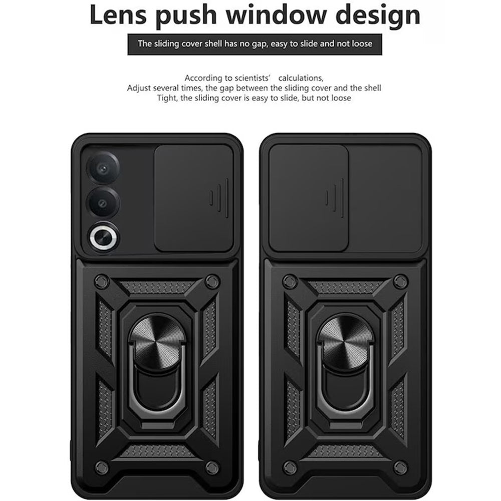 Husa de protectie Techsuit CamShield Series compatibil cu Oppo A80 5G, Negru